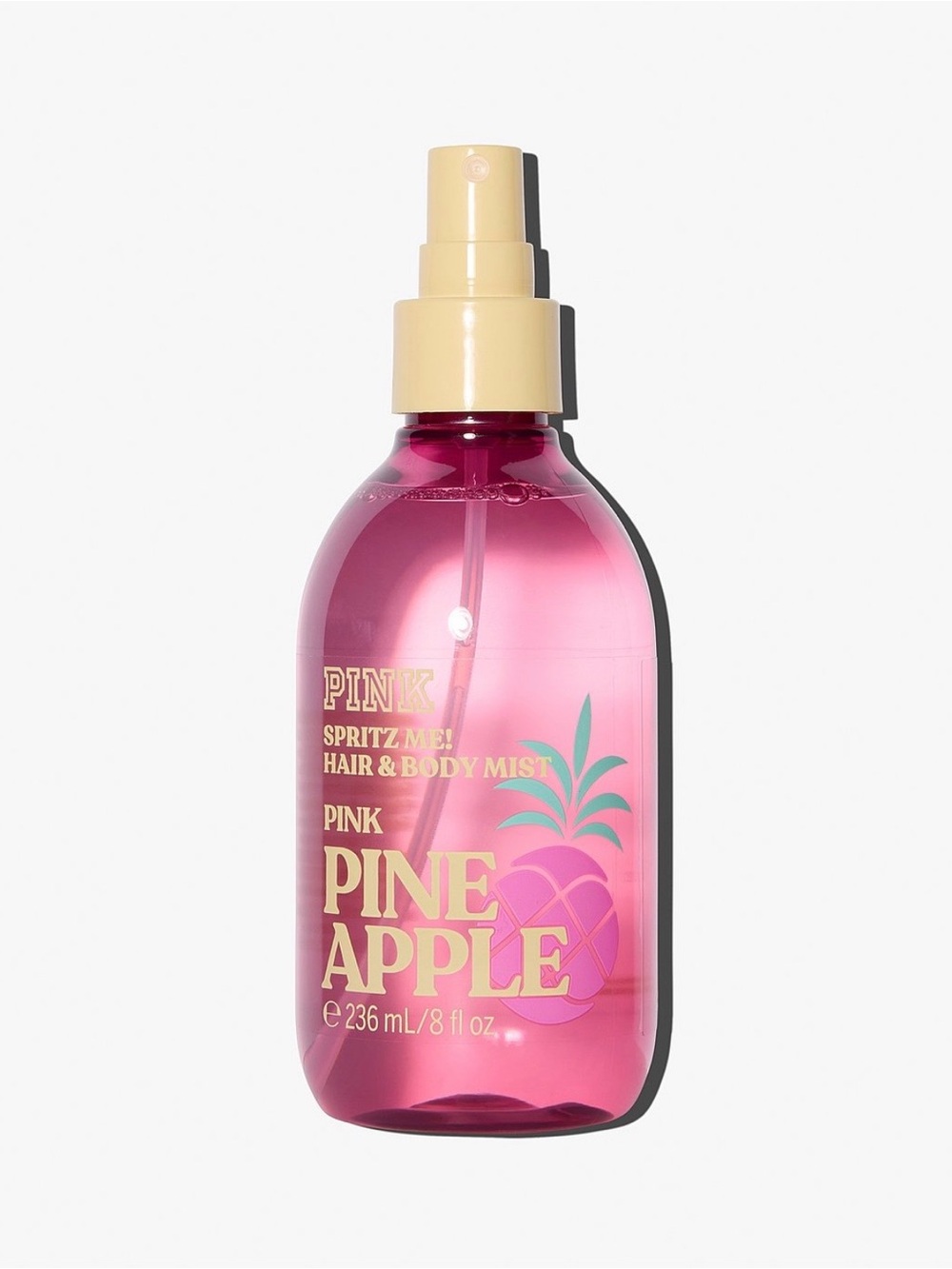 🍍PINK VICTORIA’S SECRET Pineapple Body Lotion & Mist Set Tropical Summer - Picture 6 of 11